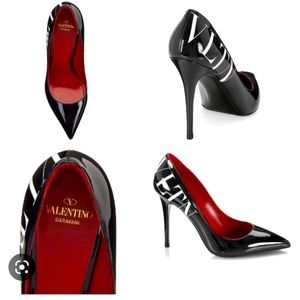 Valentino Garavani patent leather pumps size 36.5